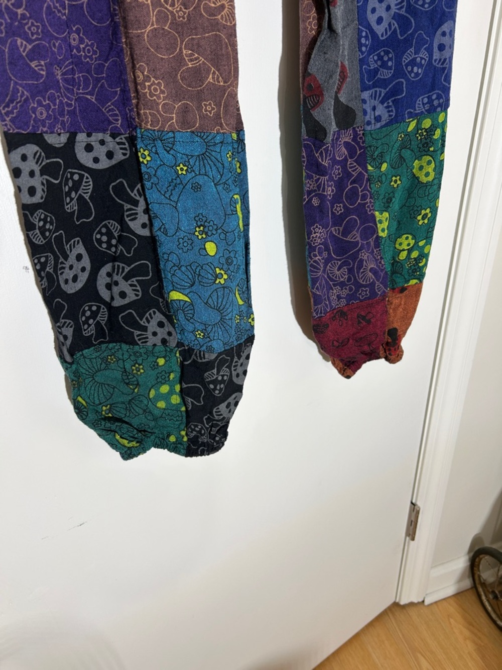 Festival Boho Pants Cotton Nepal M/L - Picture 6 of 10